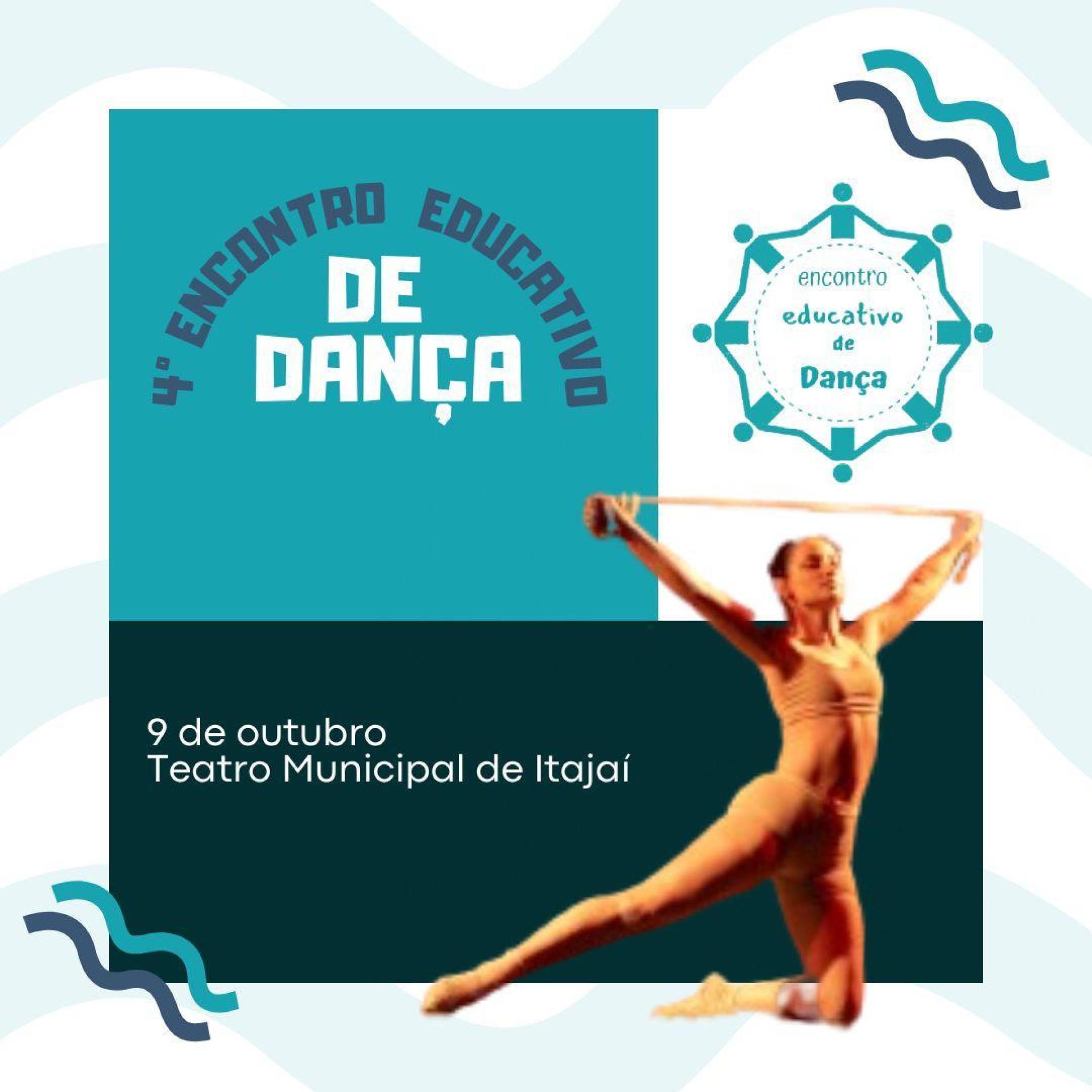 Teatro Municipal sedia 4º Encontro Educativo de Dança nesta quarta-feira (09)