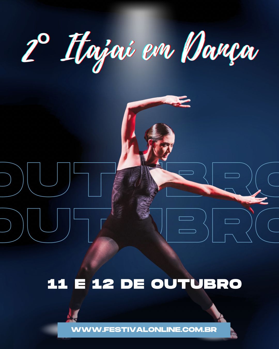 2º Itajaí em Dança ocorre nesta sexta-feira (11) e sábado (12) no Teatro Municipal