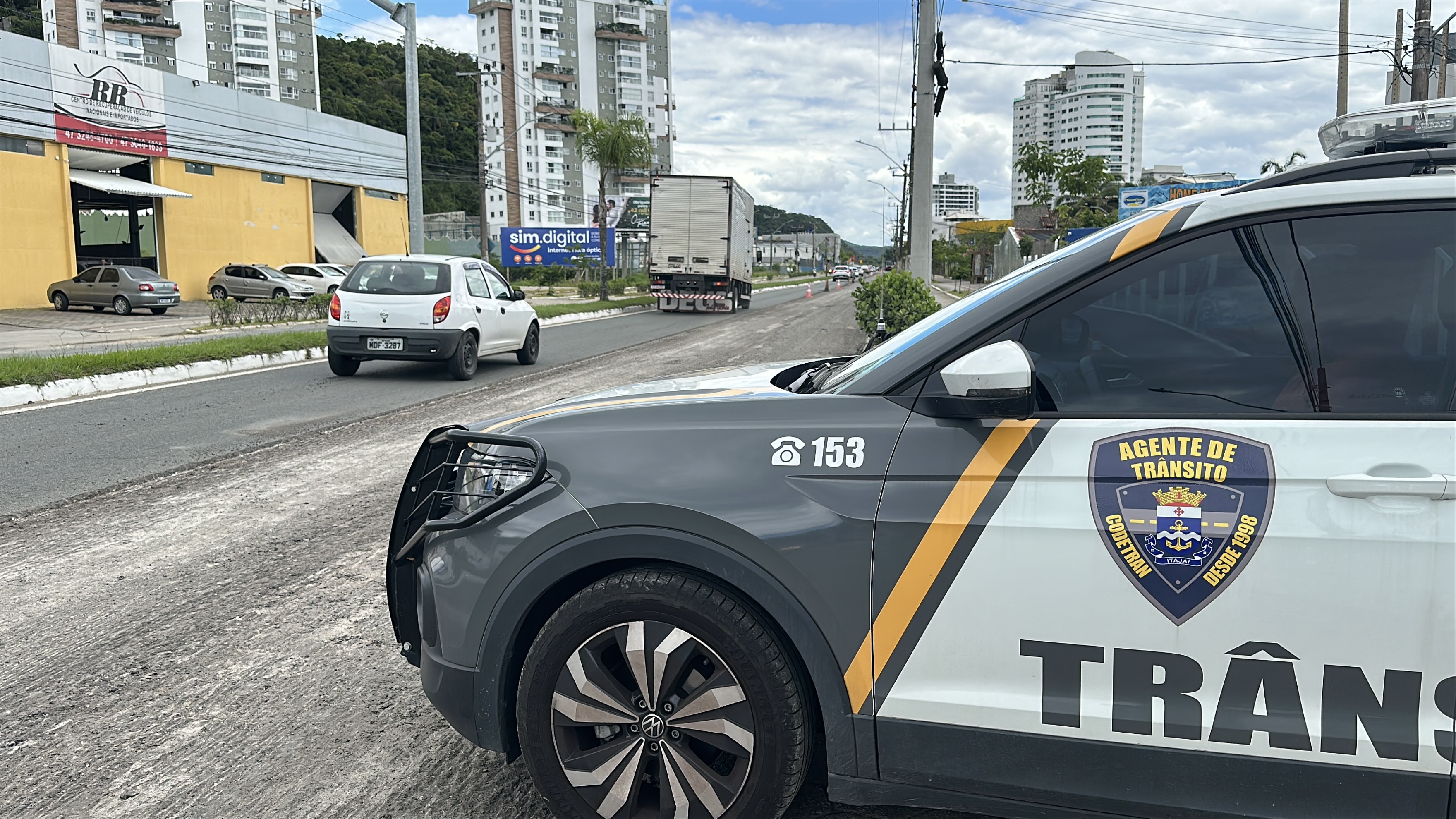 Município de Itajaí inicia fresagem e asfaltamento na Contorno Sul