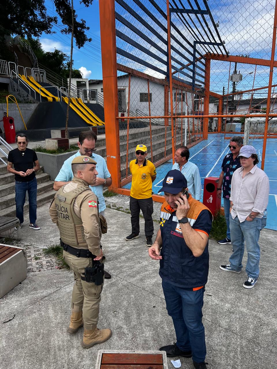 Defesa Civil realiza operação conjunta no bairro Nossa Senhora das Graças